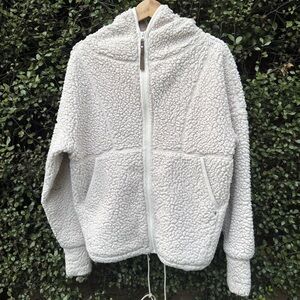Prana Cream Sherpa Jacket